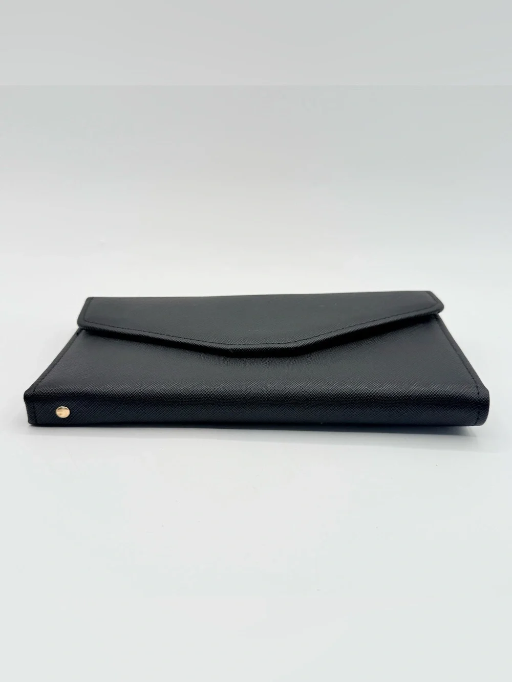 RFID Blocking Zoppen Travel Wallet Passport Holder Black Tri-Fold Organizer